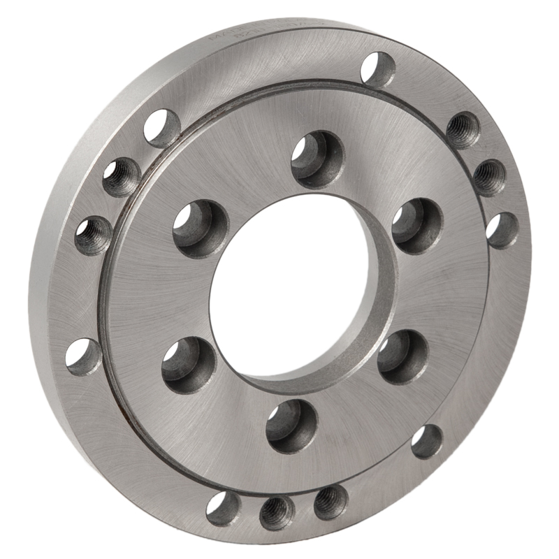 Bison Adapter ø160 Mm Din 55026 For Centrerpatron Med Flange Position Din 6350 Kgl     8210-160-4a2-