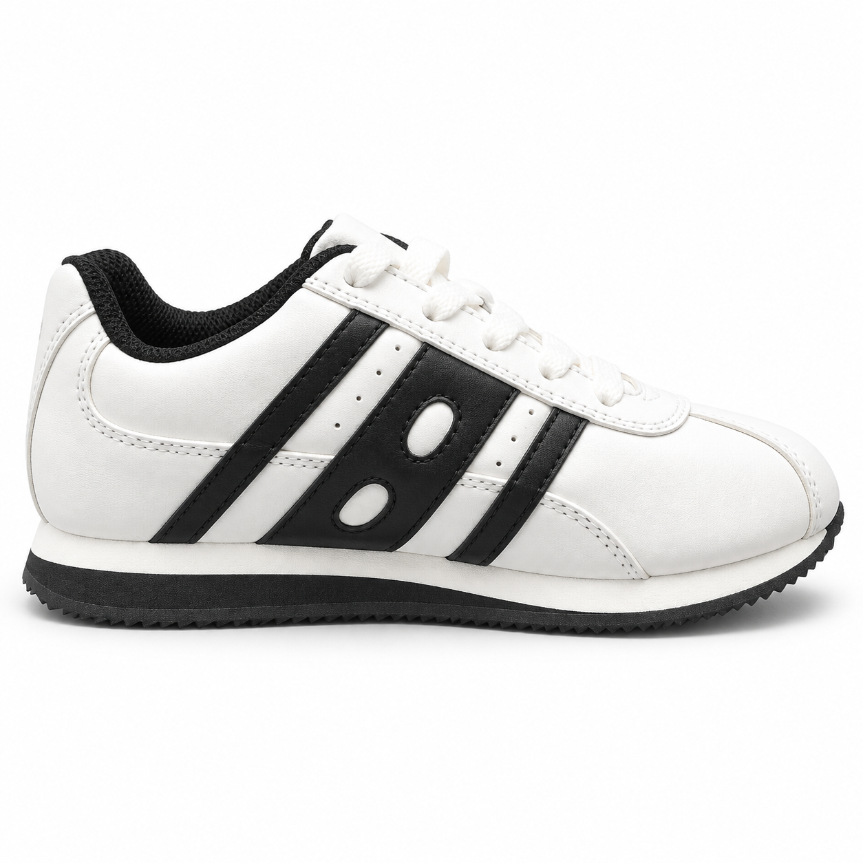 Black Spot Hvid Børnesneaker 34