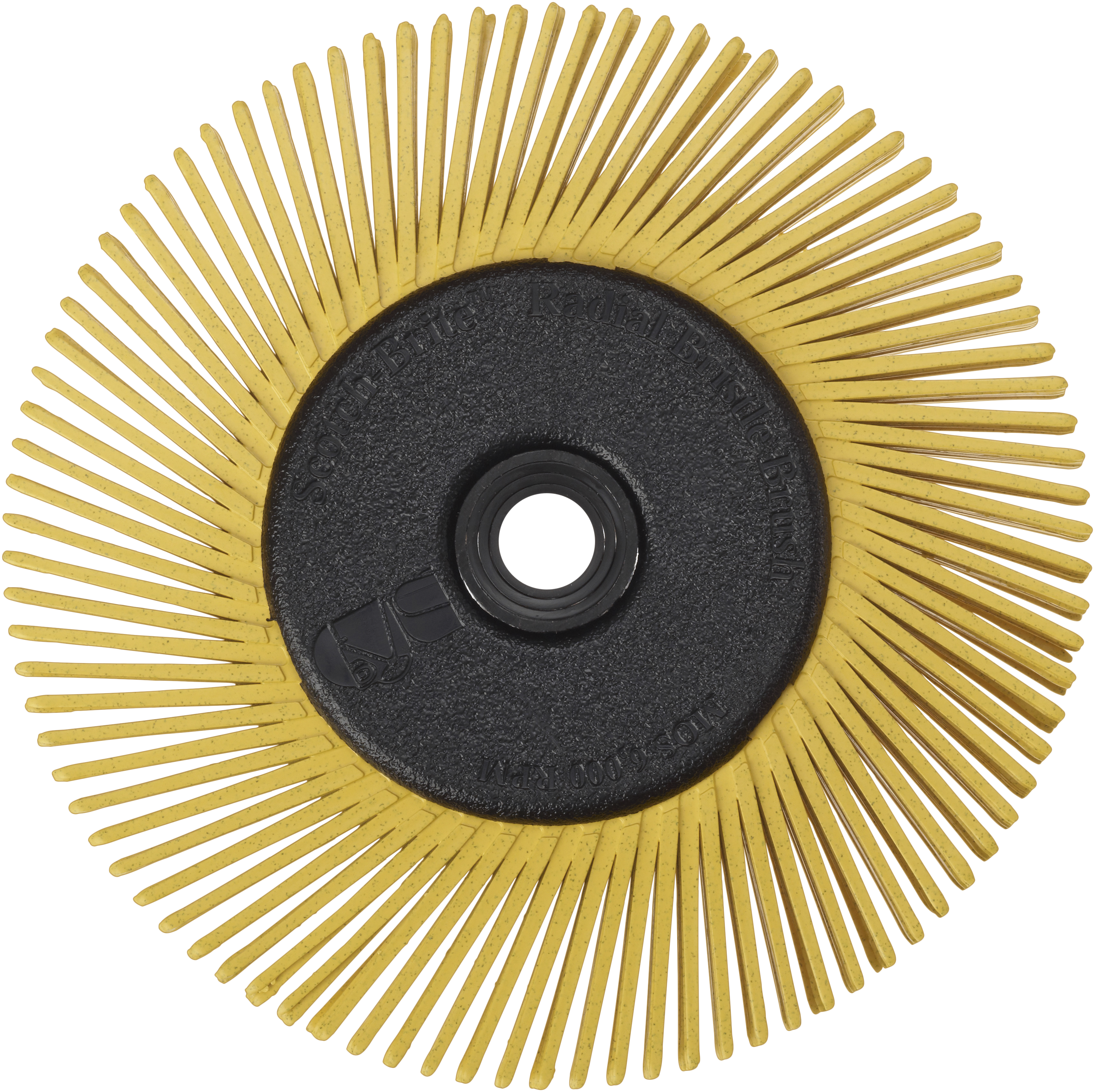 Bristle Radialbørste Bb-zb Type   P80 Gul 150mm