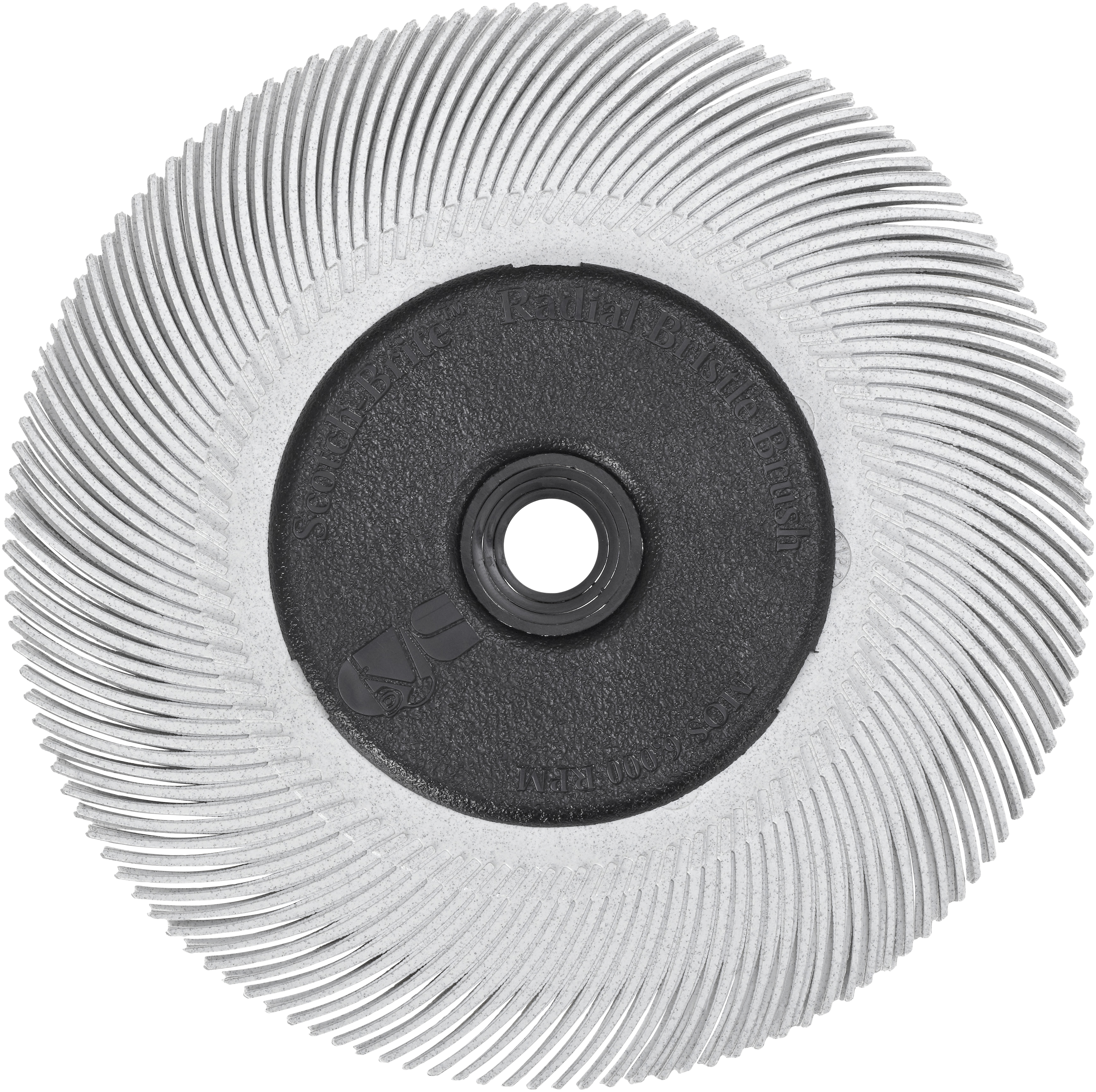 Bristle Radialbørste Bb-zb Type   P120 Hvid 200mm