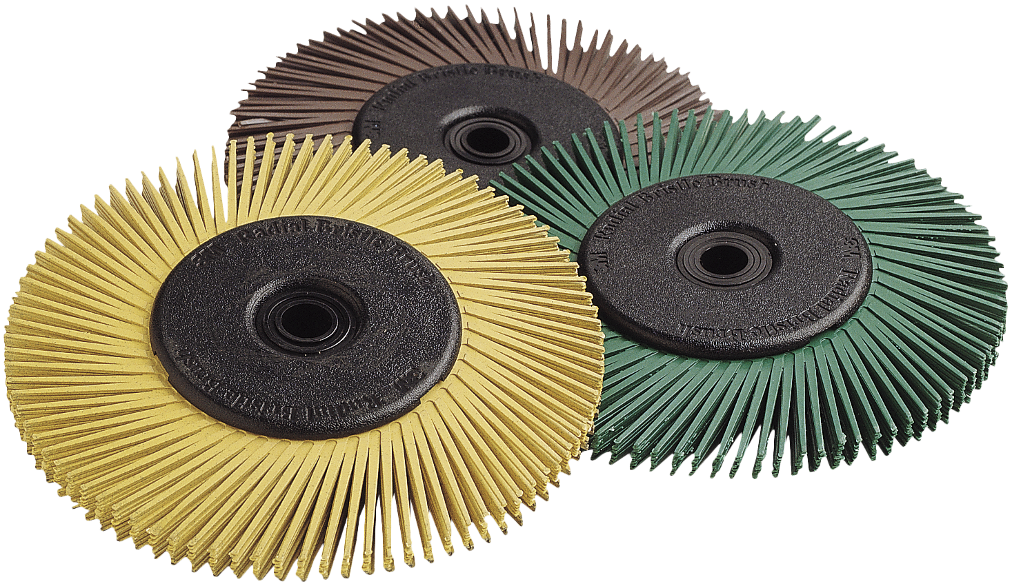 Bristle Radialbørste Rb-zb Type   P80 Gul 75mm
