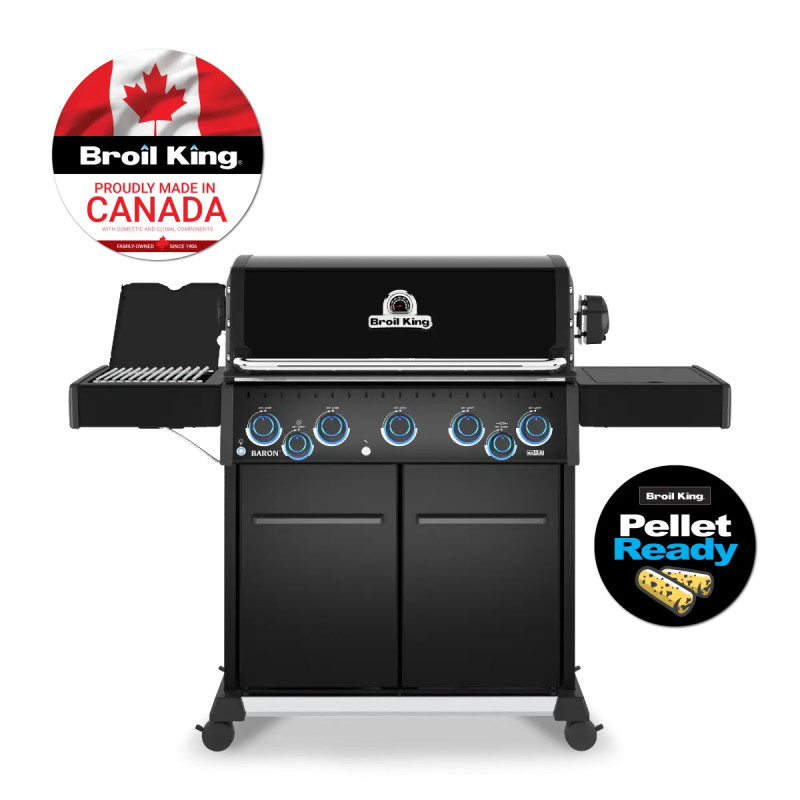 Broil King Baronâ  590 Irx Pellet-ready-series Shadow Gasgrill