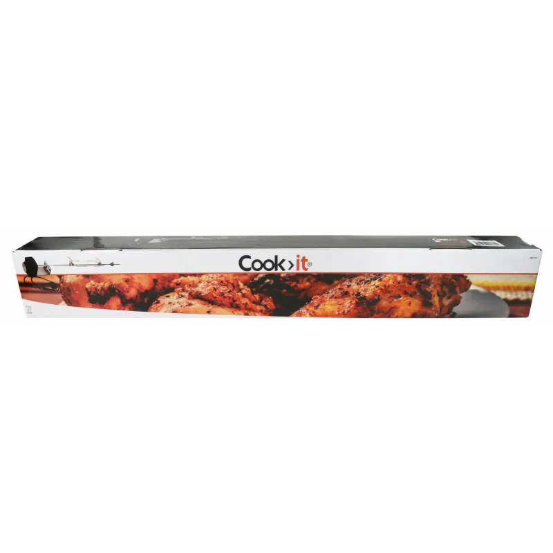 Cookï It Rotisseri Til Og Brænders Gasgrill Med 10ã 10 Mm Spyd Rustfri
