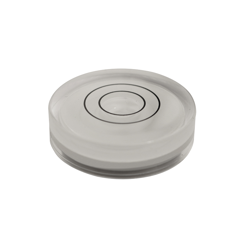 Dåselibelle ø40 Mm Cyl  10 Mm Højde Med Akryl Glas  Type