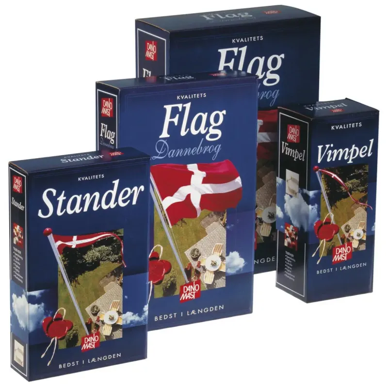 Dannebrogs Stander Til 14-15 Meter Stang