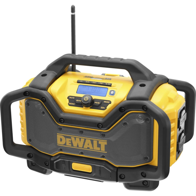 Dewalt Radio Med Bluetooth Og Oplader   Dcr027-qw
