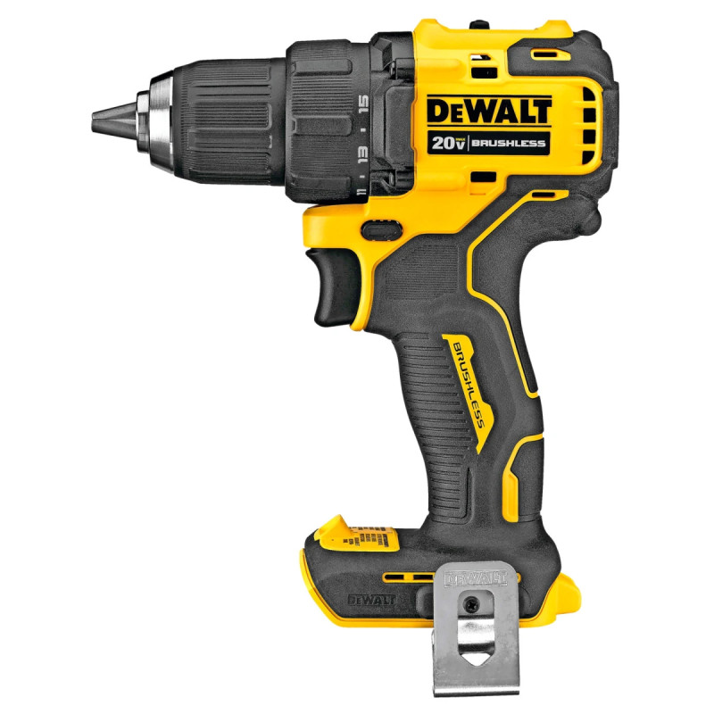 Dewalt 18v Xr Kulløs Kompakt Boremaskine Inkl 2ah Batterier Dcd708d2t-qw