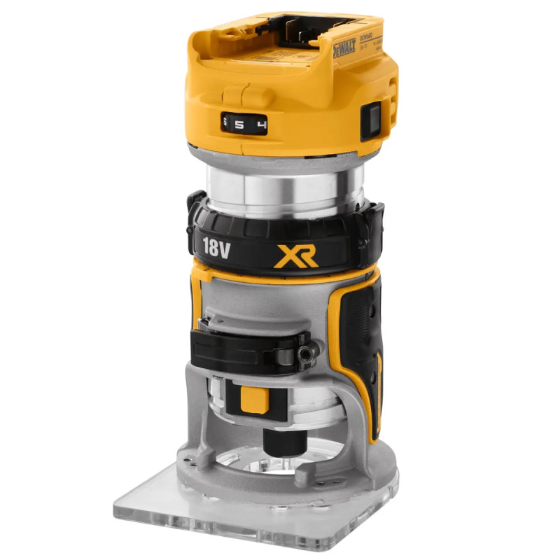 Dewalt 18v Xr Kulløs Mm Håndoverfræser Solo Dcw600n-xj