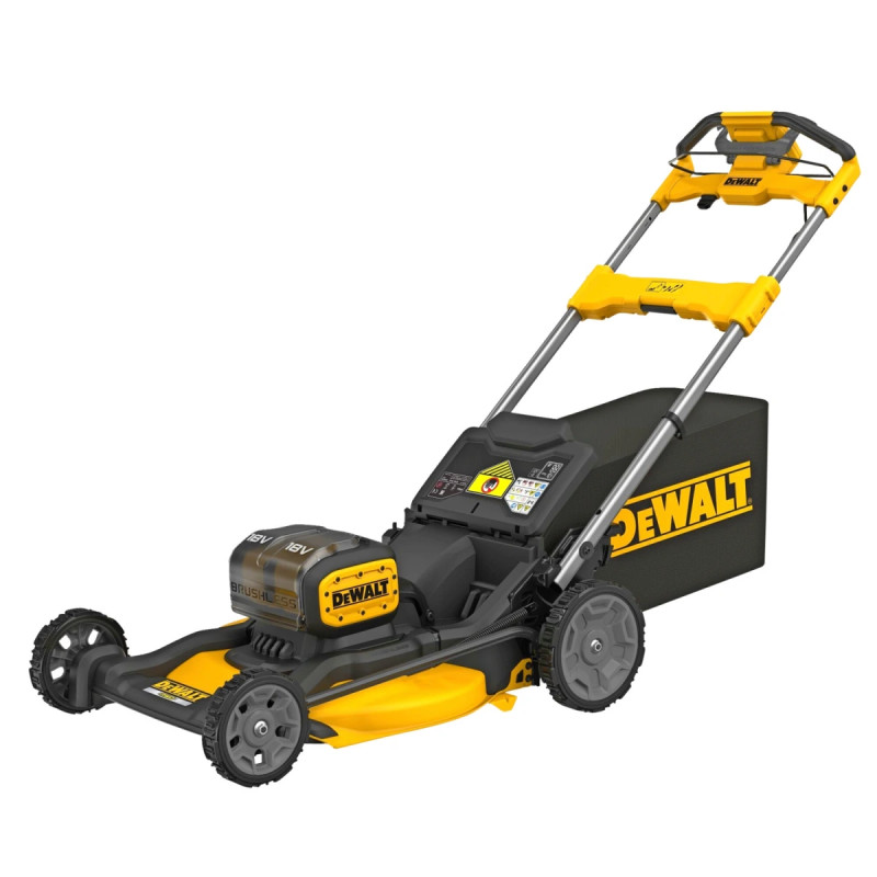 Dewalt 2x18v Selvkørende Plæneklipper 53 Cm Rwd Inkl 8ah Batterier Dcmwsp156w2-qw