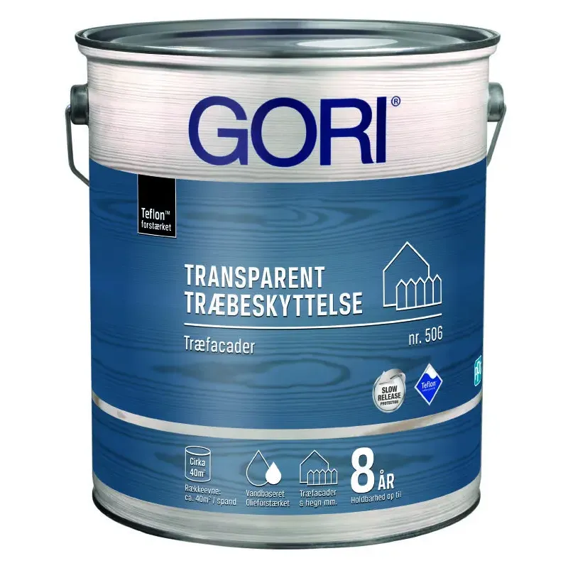 Dyrup Gori 506 Træbeskyttelse Transparent Ibenholt     Liter