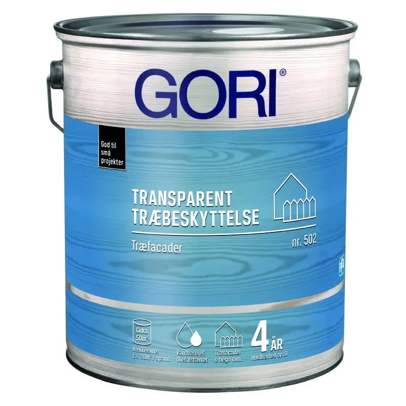Dyrup Gori 502 Træbeskyttelse Transparent Nød   0lt