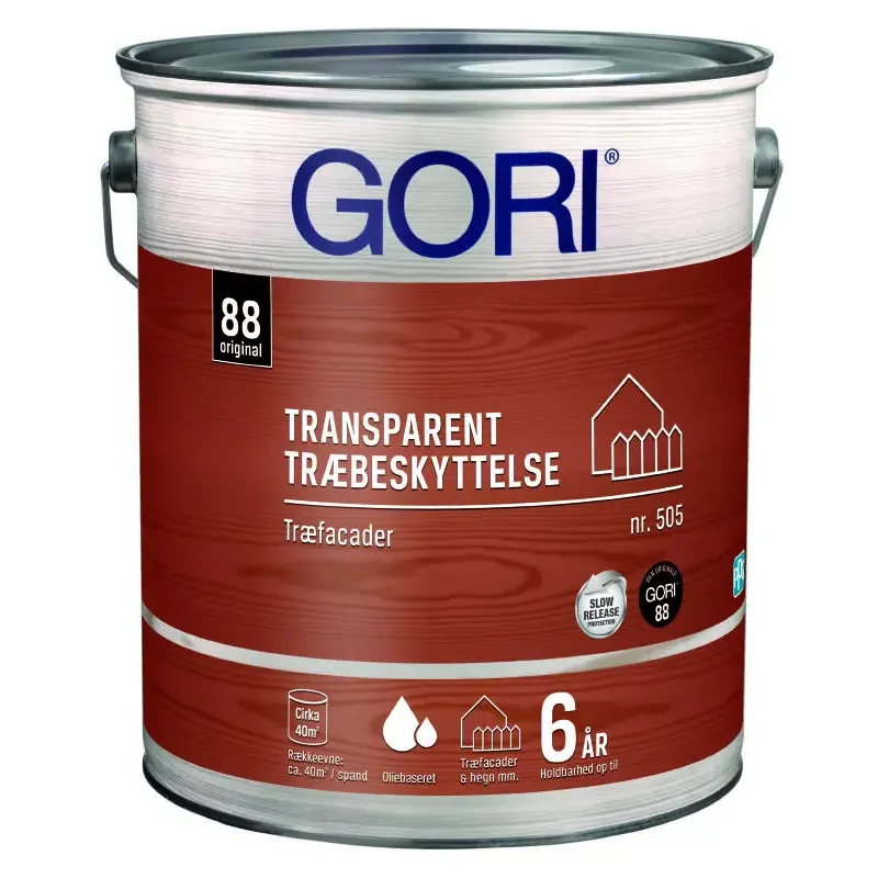 Dyrup Gori 505 Træbeskyttelse Transparent Tryk Grøn   0lt