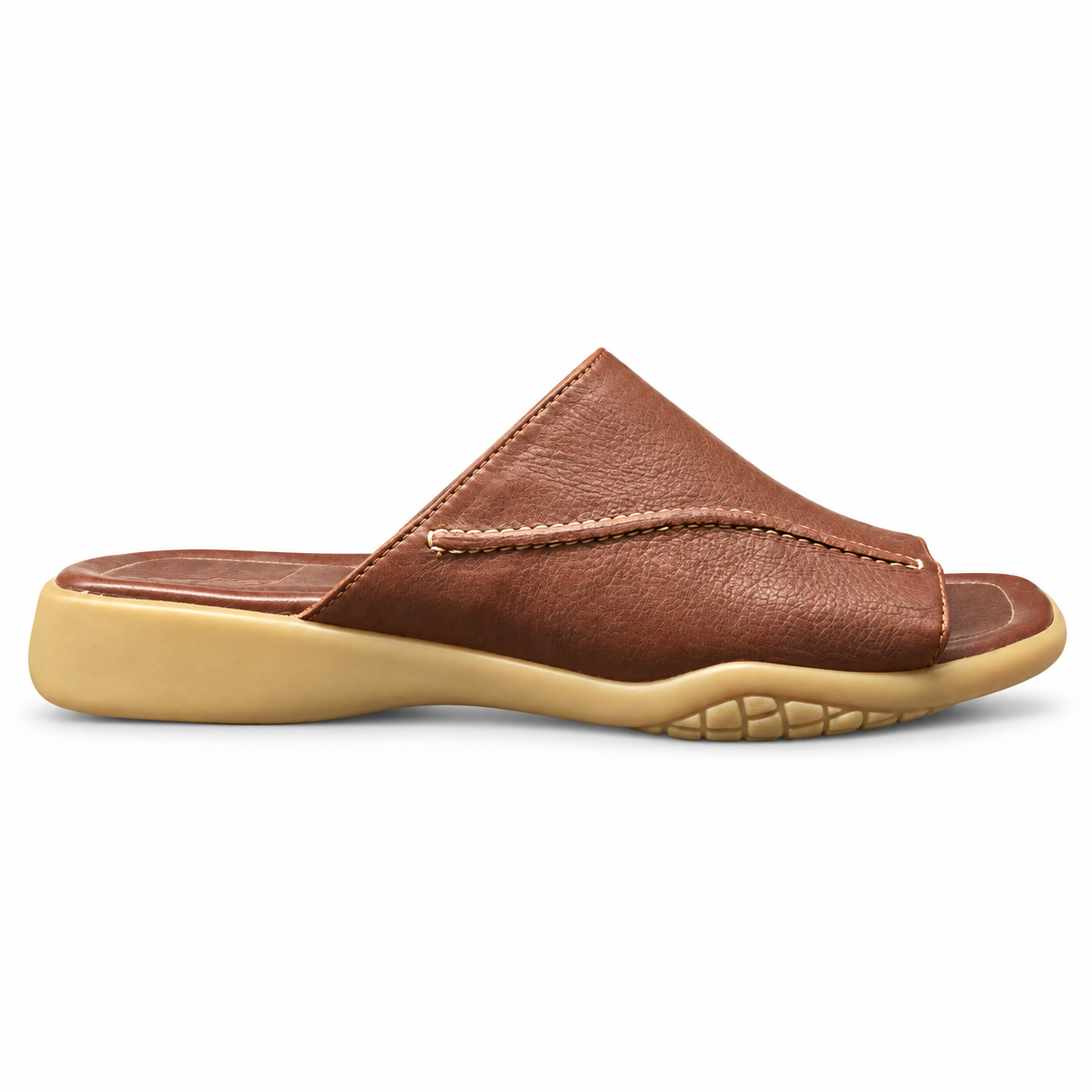 Ecco Twist Rust Lædersandal Til Herre 42