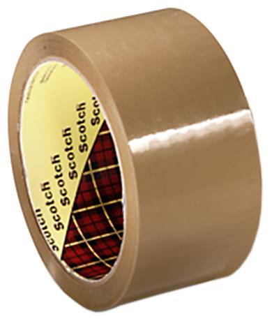 Emballagetape Akryl 50mmã 66m Brun