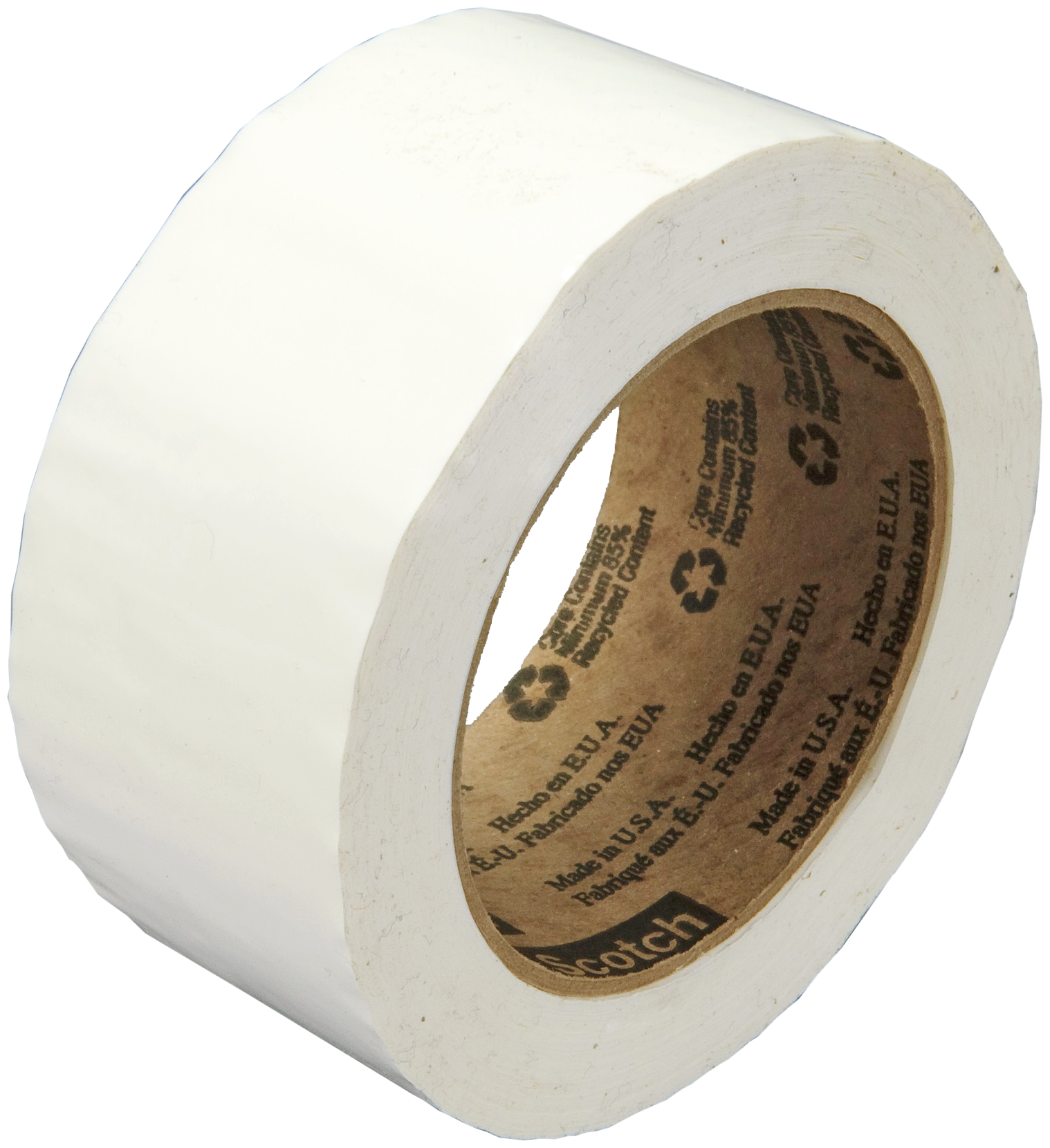 Emballagetape 371 50mm    66mtr Hvid