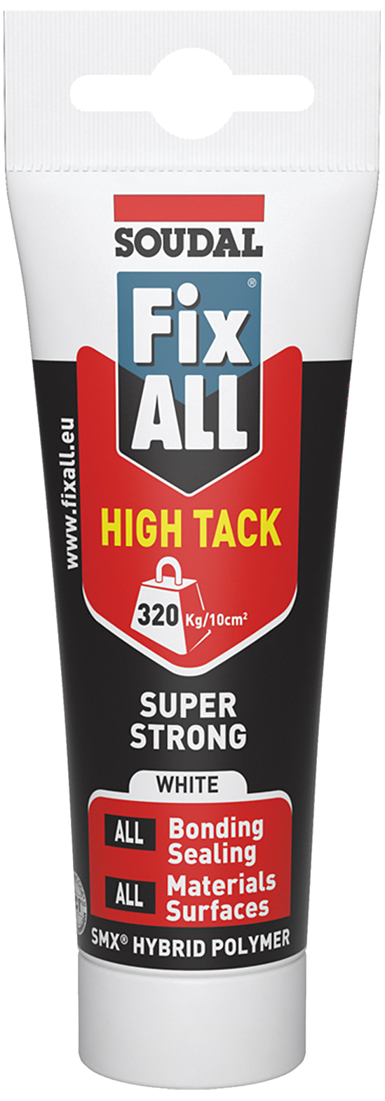 Fixall Hightack Fuge- Klæbemasse 125ml Hvid
