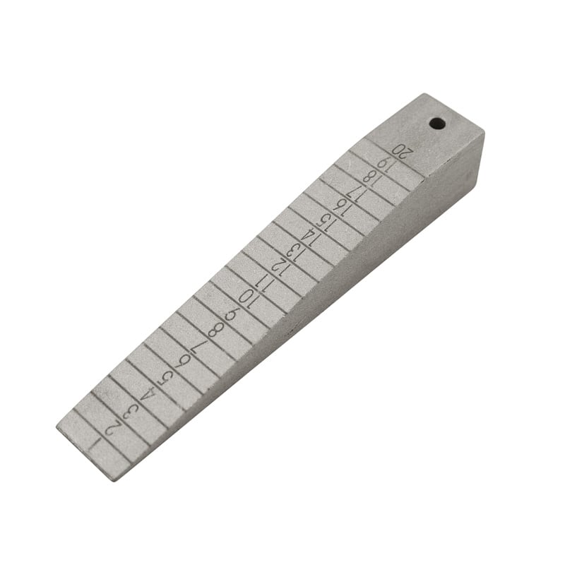Flad Målekile  -20 Mmx1 Mm   Aluminium