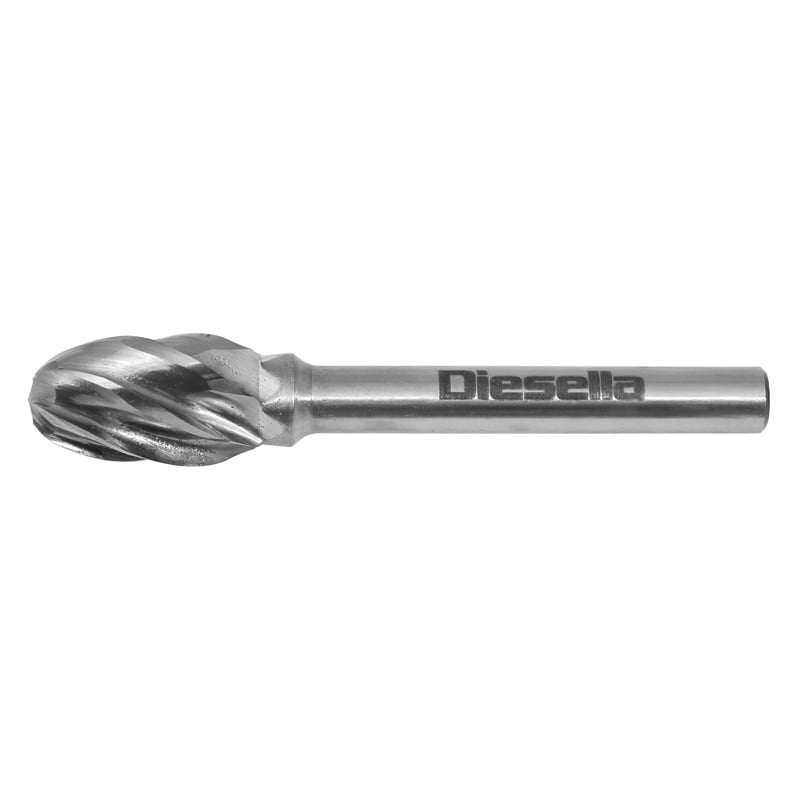Fræsestift Hm ø12x20 Mm Form    Alu  Cut  Med ø6 Mm Skaft