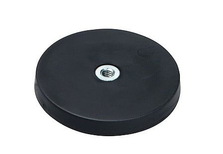 Gummibelagt Ndfeb Magnet E854   Gev Bøsn ø66mm   Stk