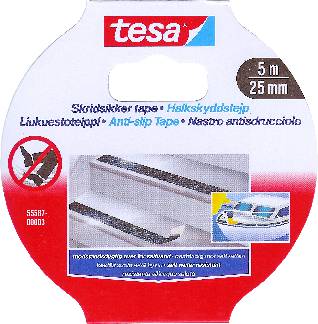 Halkskyddstejp Svart 25mmx5m
