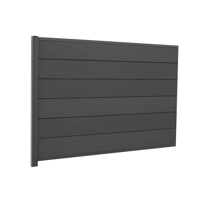 Hortus Premium Firenze Komposithegn Tillægsfag   185 61   126   Cm   Antracitgrå