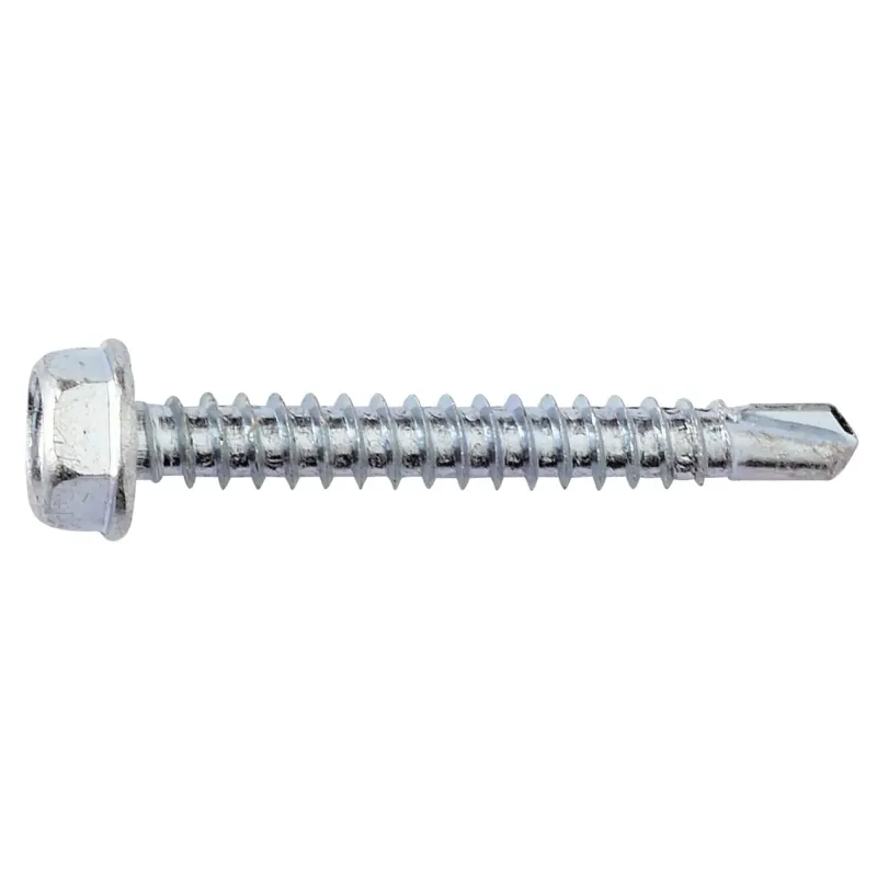 Itw Metal  Hex  Elforzinket Pladeskrue       25 137587