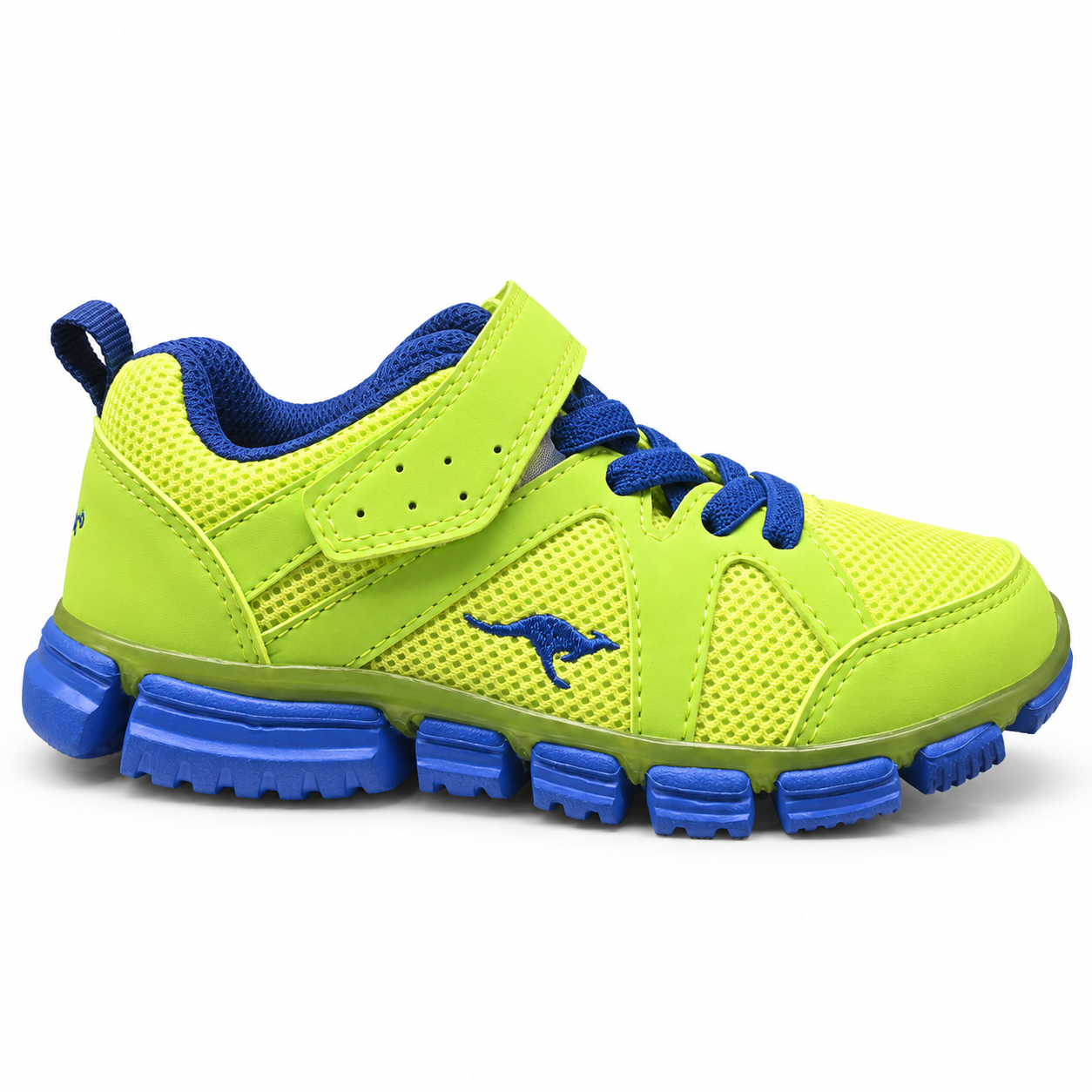 Kangaroos Escape Lime Børnesneaker 29