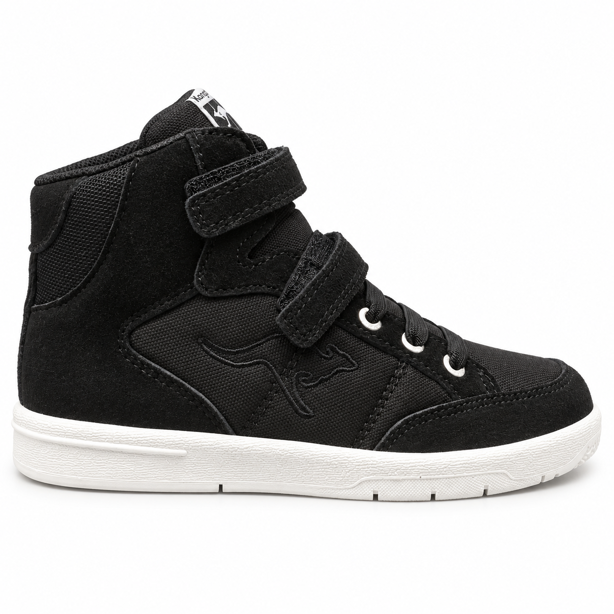 Kangaroos Slim Basket Sort Børnesneaker 34