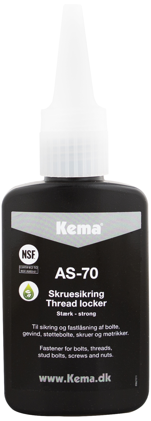 Kema Skruesikring Stærk As-70 50ml
