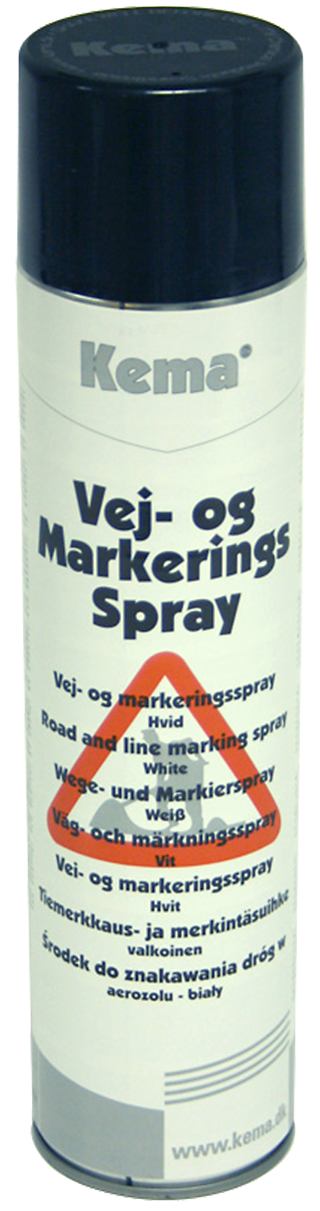 Kema Vej- Og Mark Spray Hvid 600ml