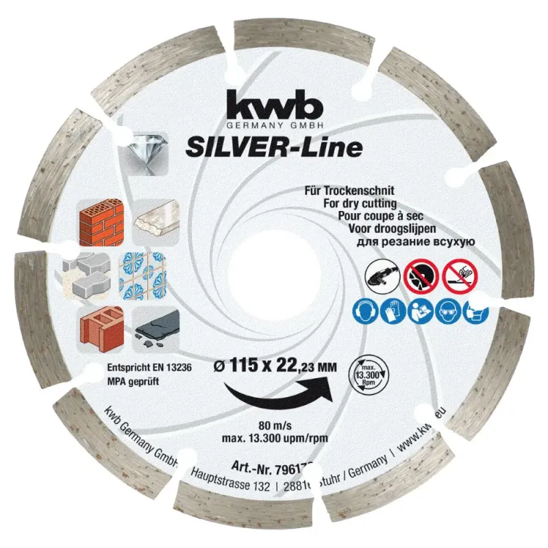 Kwb Diamantskæreskive ø125 22 Mm