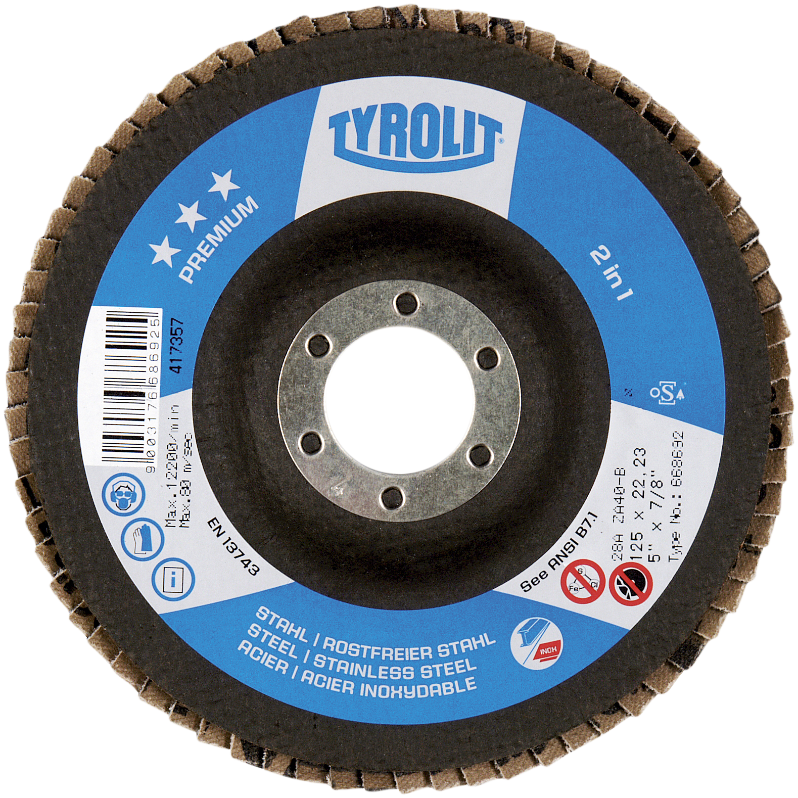 Lamelskive Premium 28sla ø115 Za60q-
