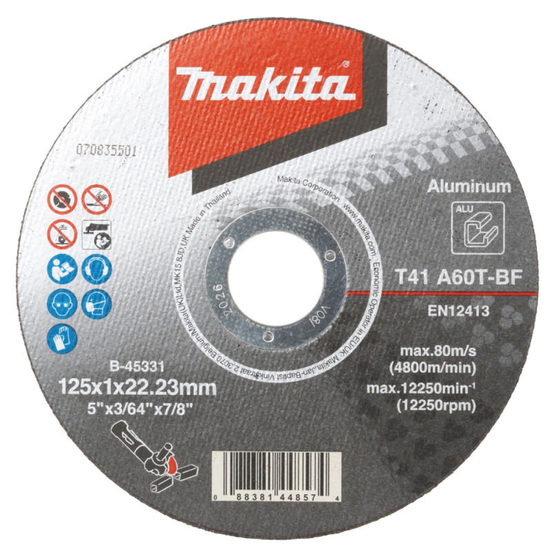 Makita Skæreskive 125x1 0x22mm Alu  -45331