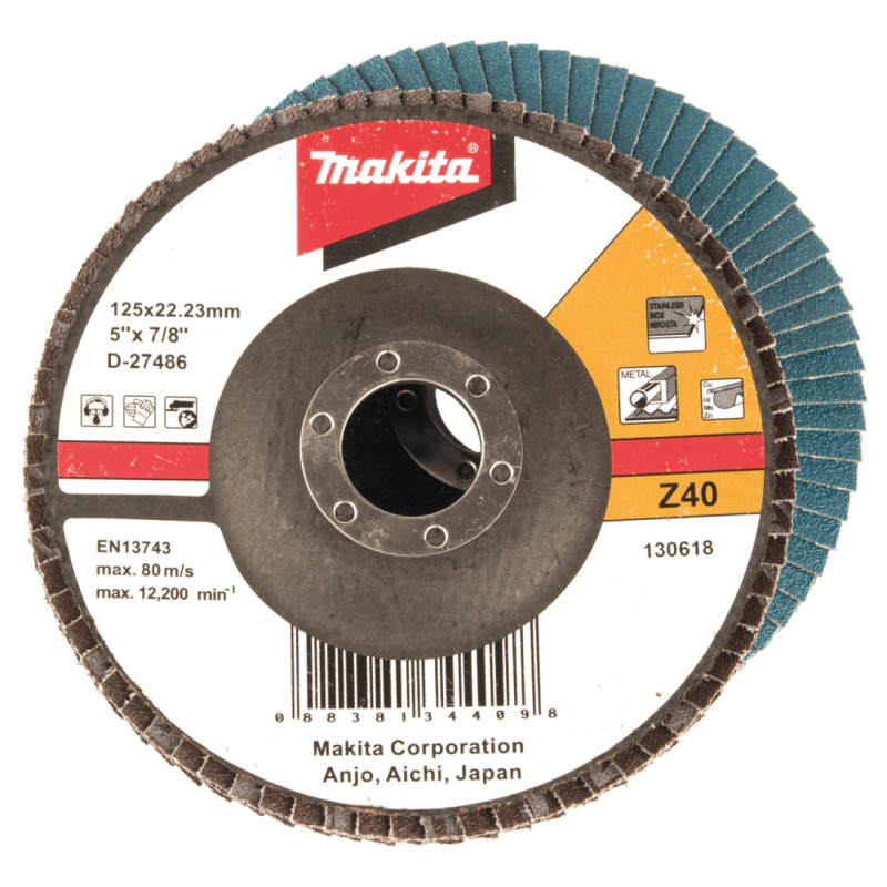 Makita Slibeskive 125 Z40  -27486