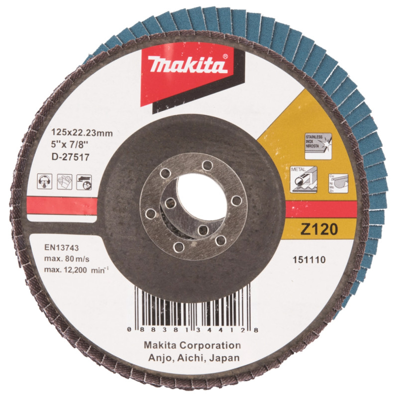 Makita Slibeskive 125 Z120  -27517