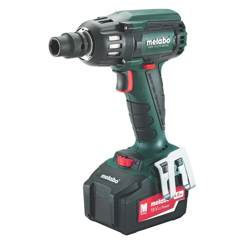 Metabo Ssw 18 Ltx 400 Bl Slagnøgle 2x4