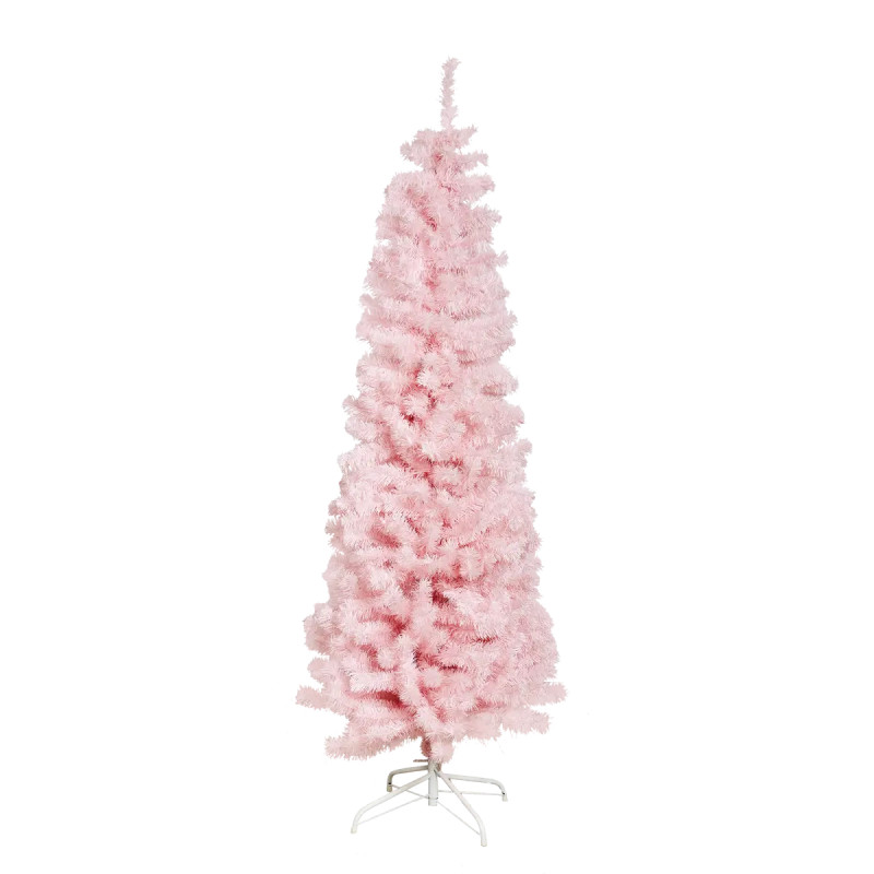 Nordic Winter Bling Kunstigt Juletræ 180   68 Cm   Lyserød