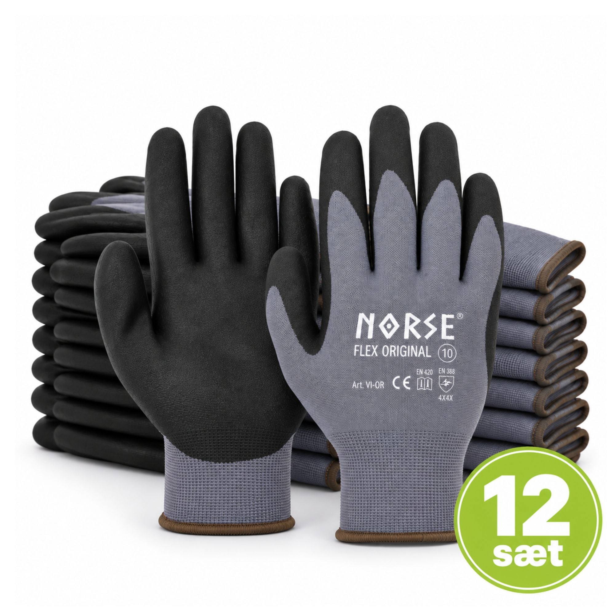 Norse Flex Original Universal Arbejdshandsker 12 Sæt