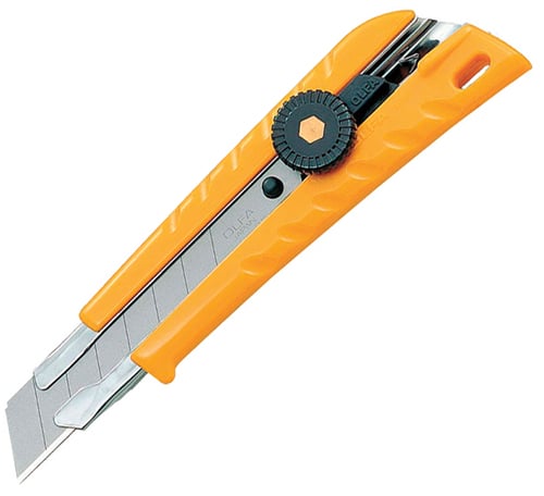 Olfa  -  Kniv Bræk-af Og Skruelås 18mm Blad