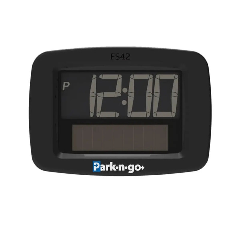 Park- -go Eco Digital -skive Solcelle Sort