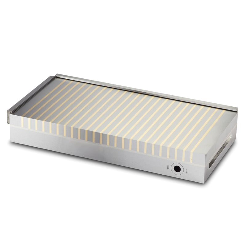 Permanent Magnetplan 300x600 Mm For Fræseopgaver Med Holdekraft Op Til 150   Cm2  Pol Afstand   12 Mm