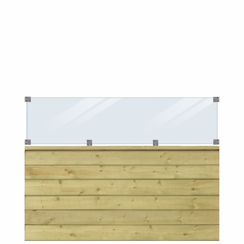 Plus Klink Profilhegn Glas 174ã 125 Cm Pefc 27798-
