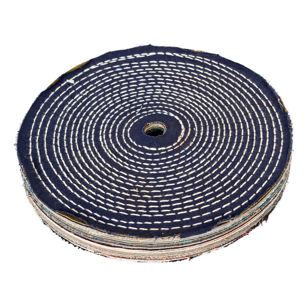 Polerskive Bomuld Hård 200x25x16mm