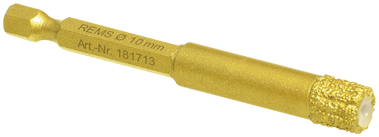 Rems Flisebor Diamantbesat 10 Mm