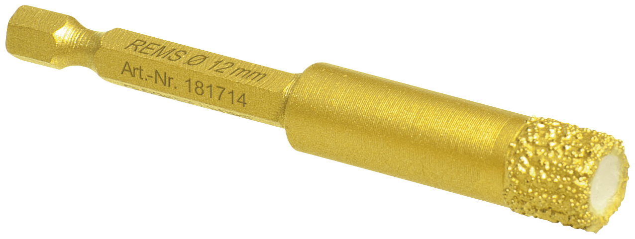 Rems Flisebor Diamantbesat 12 Mm