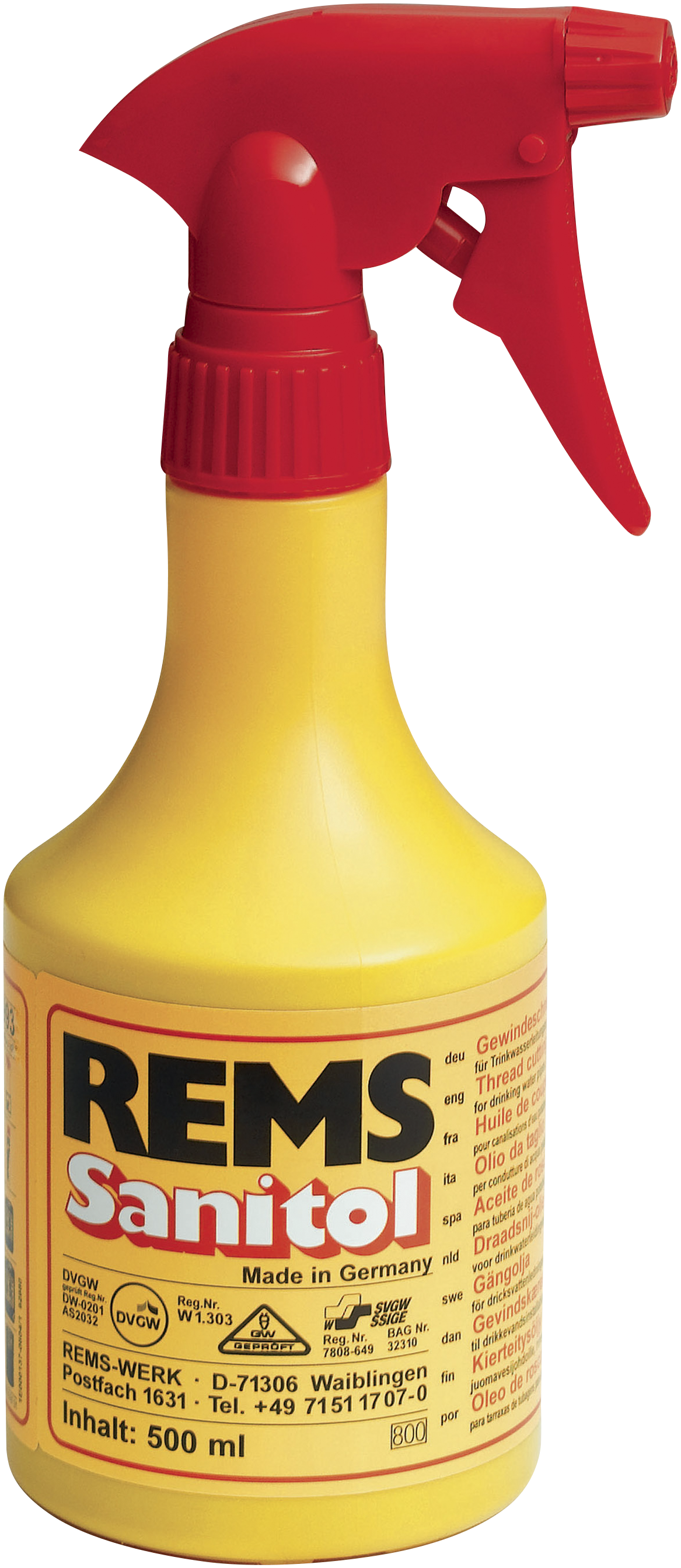Rems Gevindskæremiddel Sanitol 600 Ml Spray