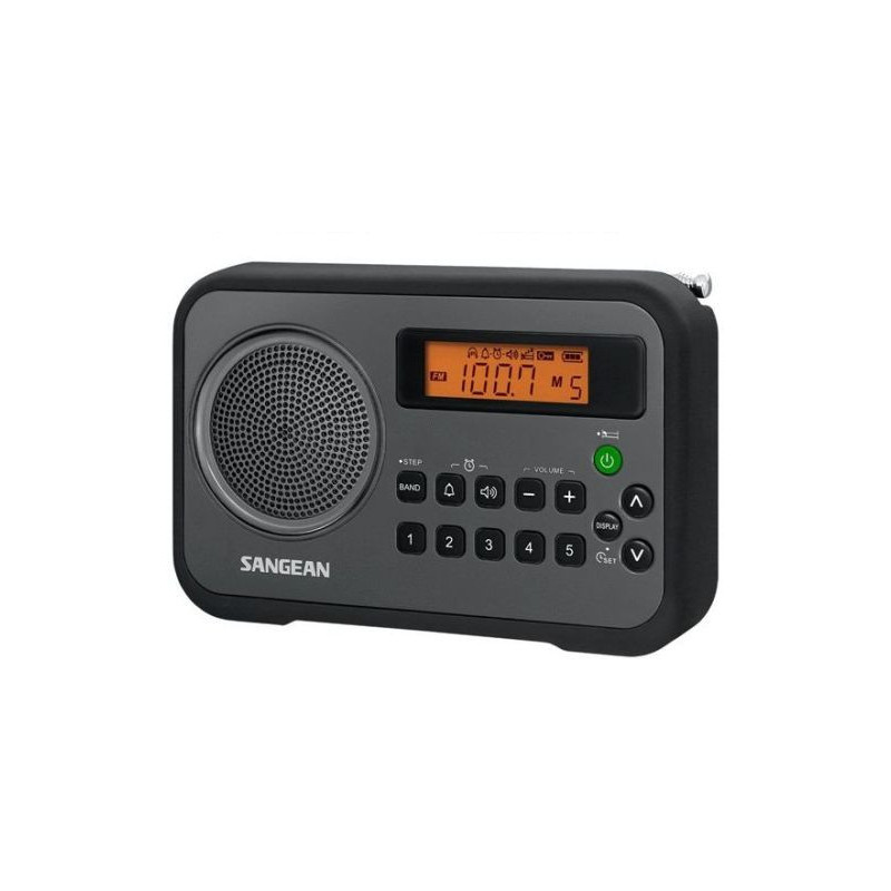 Sangean Prd18 Sort Fm Am Stereo Digital Radio