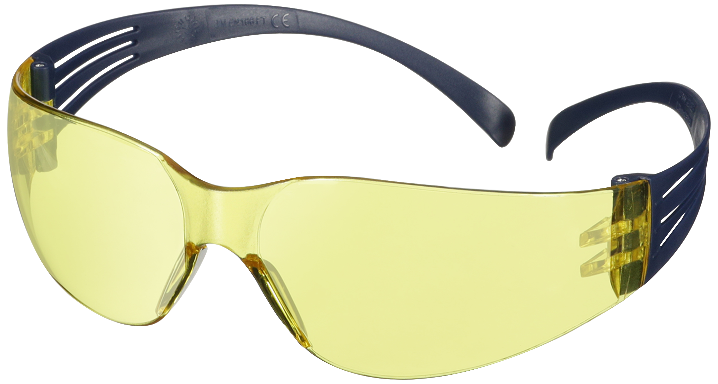 Securefit 100 Besk Brille  Blå Stel Gul Glas
