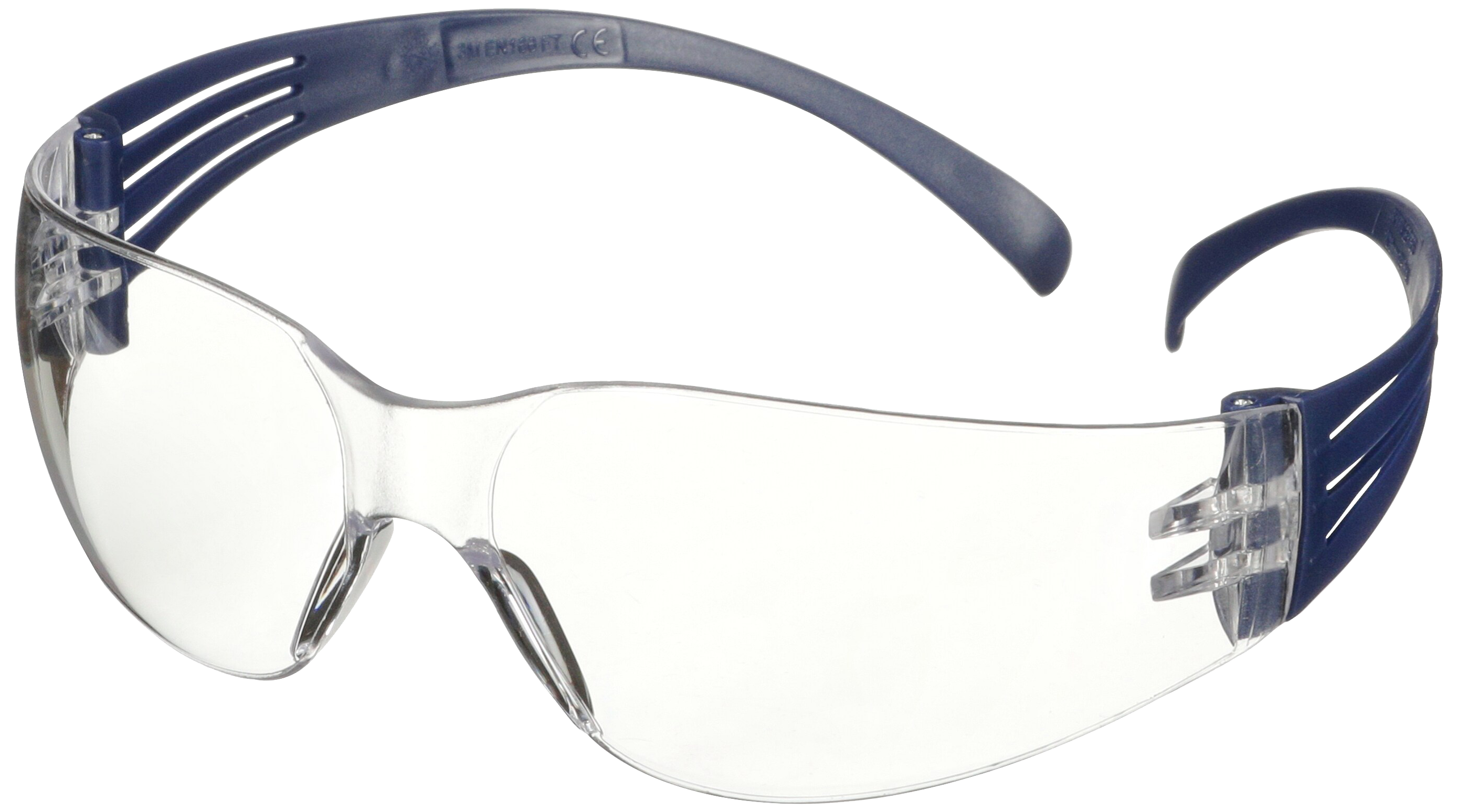 Securefit 100 Besk Brille  Blåt Stel Klar Glas