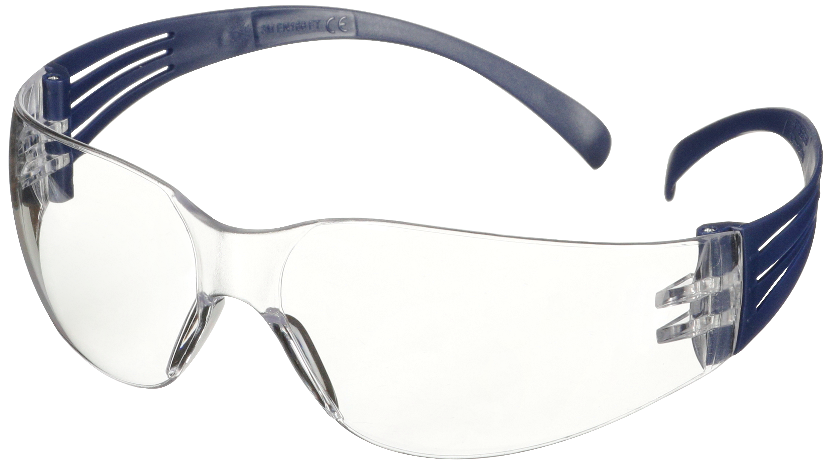 Securefit 100 Beskyttelsesbrille  Blå Stel Klar Glas
